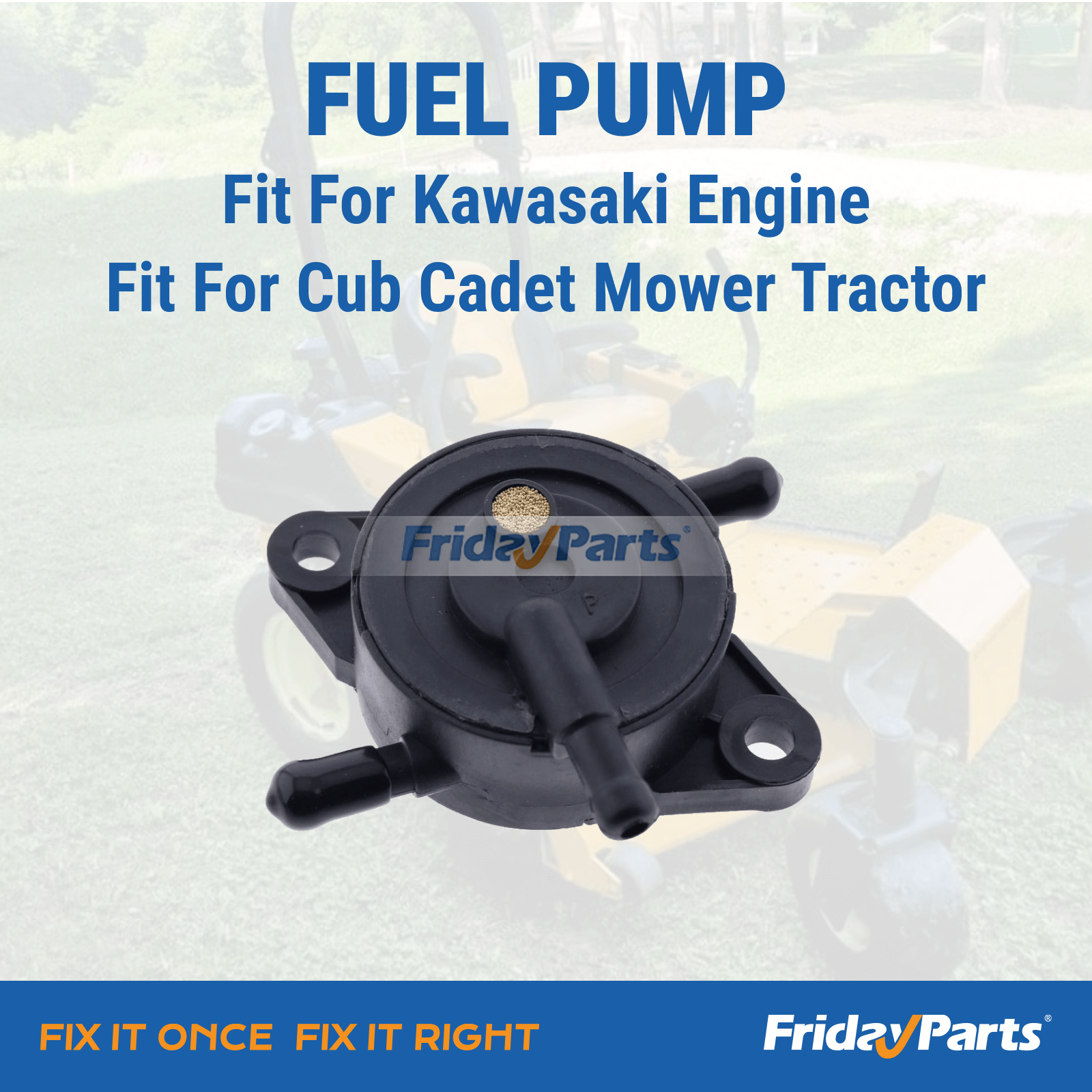 Bomba de combustível 49040-7008 49040-0770 para motor Kawasaki FR541V FR600V FR651V FR691V FR730V FS730V FX651V FX691V FX730V Cub Cadet cortador de grama trator para Motor,Cortador de Grama