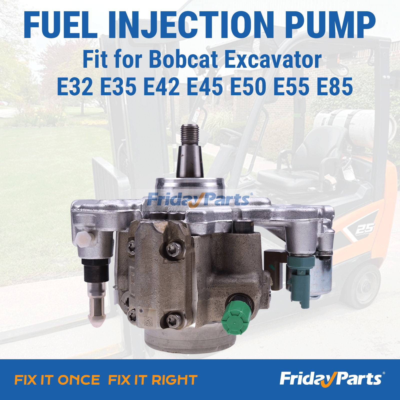 Pompe à carburantpour Pelle,Chargeur