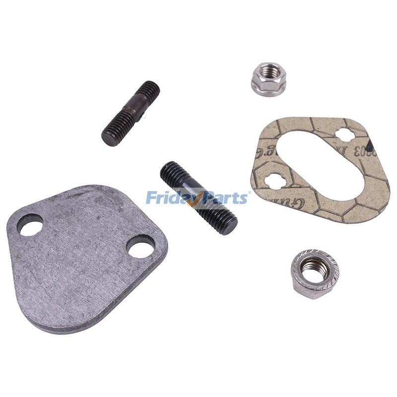 Kit de couvercle de pompe à carburant, joint de plaque, goujons, écrous 3948083 3939258 3818823 pour moteur Cummins 6BT 4BT 4B3.9 G8.3, chargeur Hyundai HL730-7A HL740-7ApourPour HYUNDAI