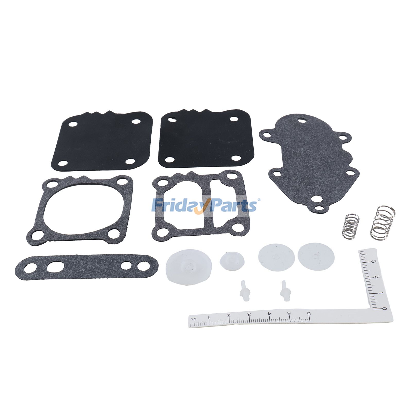 Kit de membrane de pompe à carburant 18-7817 pour moteur hors-bord Mercury Mariner Force 40 HP, 50 HP, 70 HP, 75 HP, 90 HP, 120 HP, 150 HP