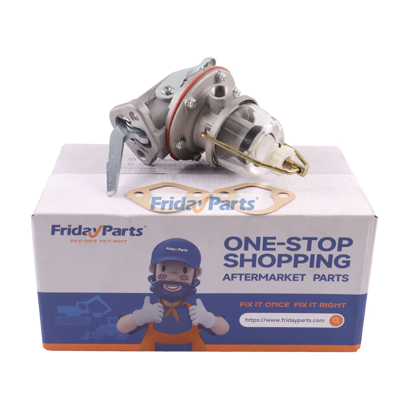 Fuel Pump E1ADKN9350B 81711943 for New Holland Fordson Power Super Major