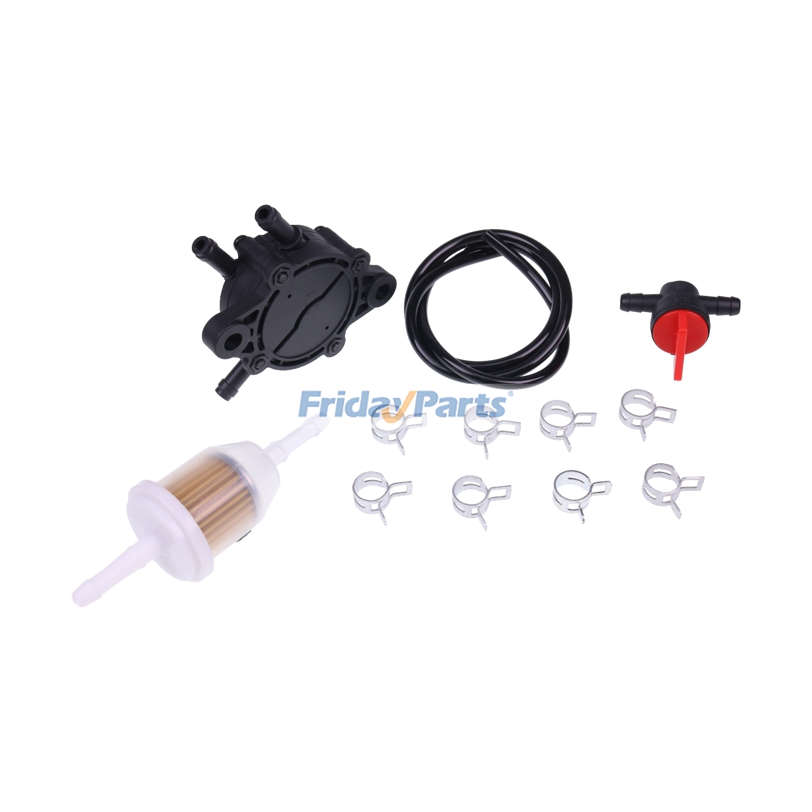 Fuel Pump Filter Set compatible with Engine,Mower,Tractor
