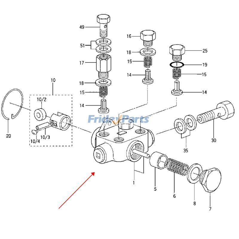 Kraftstoffpumpe für Zexel Bosch Mitsubishifür MotorFür Bosch,Für Mitsubishi,Für andere Marken