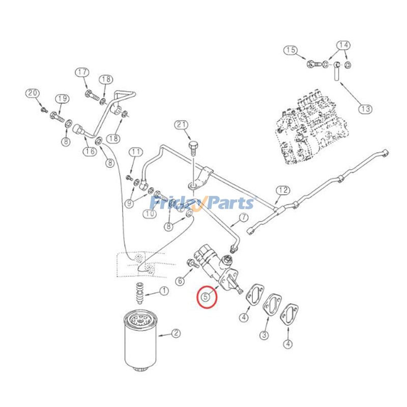 Pompe à carburant de FridayParts