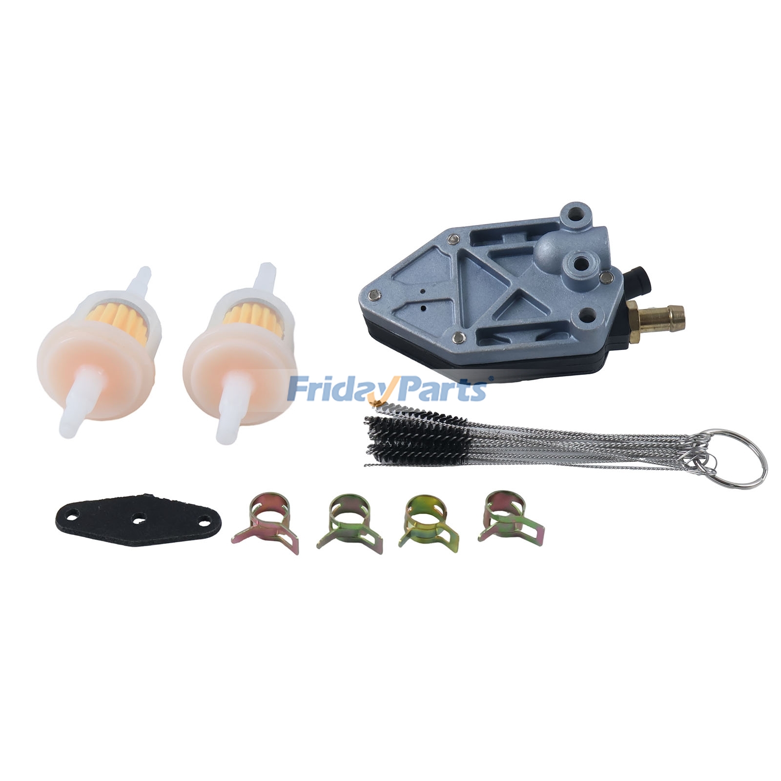 Kit de bomba de combustível para motores de popa Johnson Evinrude de 20HP, 25HP, 28HP, 30HP, 33HP, 35HP, 40HP, 45HP, 48HP e 50HP. FridayParts