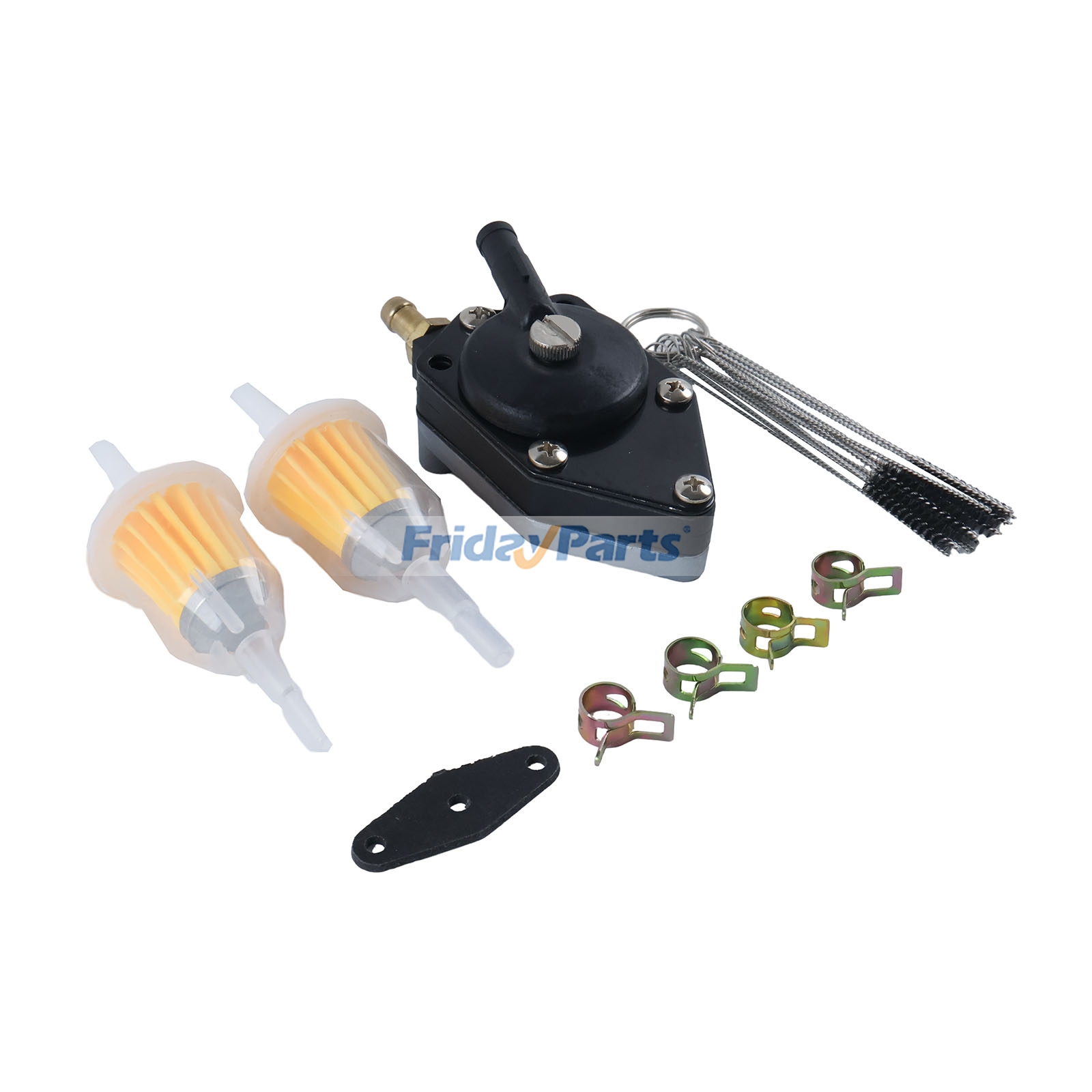 Kit de bomba de combustível para motores de popa Johnson Evinrude de 20HP, 25HP, 28HP, 30HP, 33HP, 35HP, 40HP, 45HP, 48HP e 50HP.