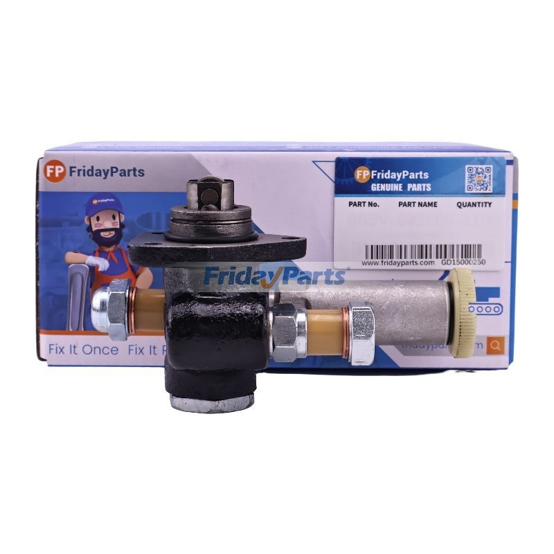 Bomba de combustible RE500375 para motores John Deere 4045 6068 120 160LC 200LC 230LC 270LC 330B 435 2254 para Motor,Excavadora,Pala cargadora,Motoniveladora,Arrastrador,Tractor