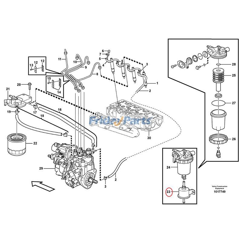 Pompe à carburant de FridayParts