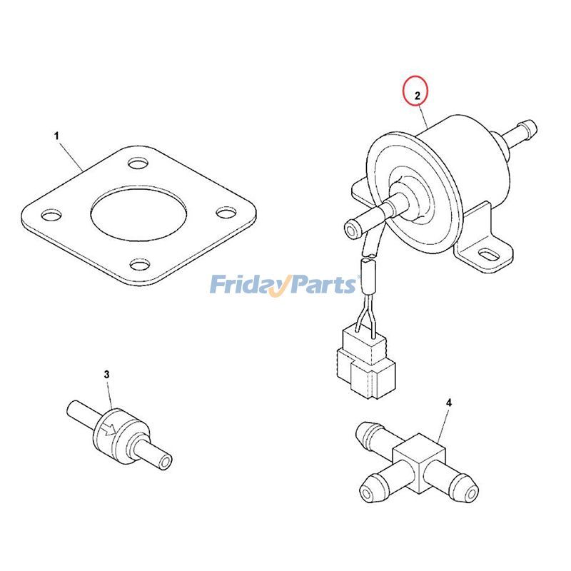  Fuel Pump For VOLVO