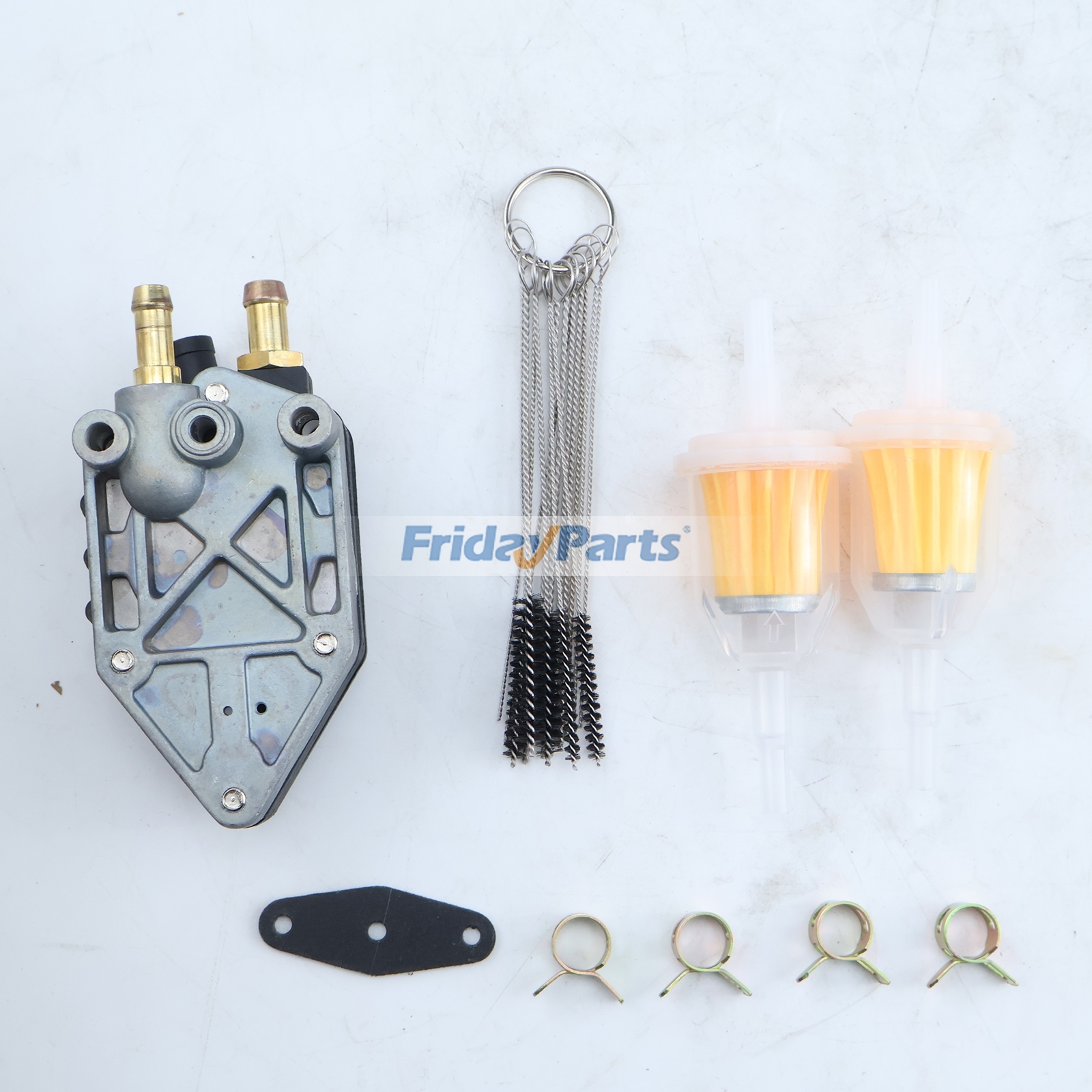 Bomba de combustível com filtro 438559 433390 para motor de popa Johnson Evinrude de 20 a 235 HP para Motor