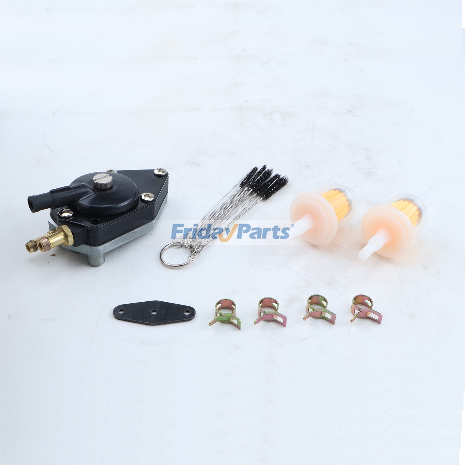 Bomba de combustível com filtro 438559 433390 para motor de popa Johnson Evinrude de 20 a 235 HP