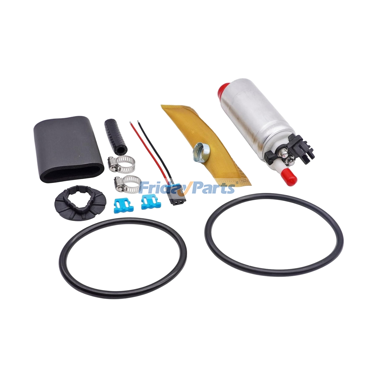 Bomba de combustible con filtro y kit de instalación AM136612 AUC11498 para motor Kawasaki FD750D Vehículo utilitario John Deere XUV835R XUV845R XUV825i XUV590M XUV590E