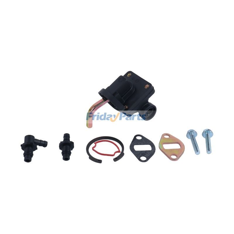 Fuel Pump with Fitting Kit AM133627 for John Deere LX173 GT225 LT133 LT155 LTR150 LX173 L110