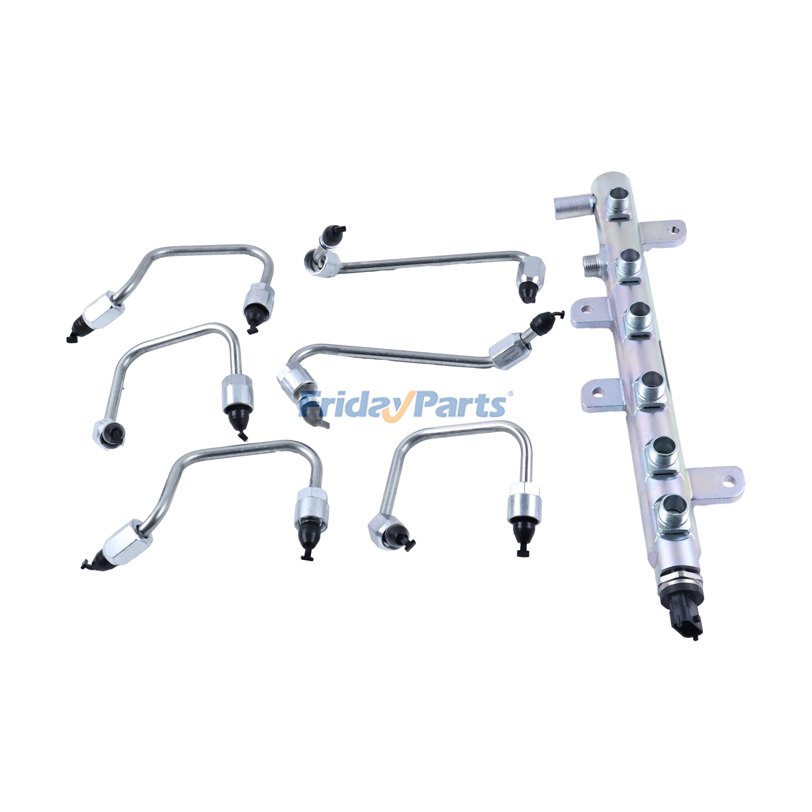 Fuel Rail Injector Line Kit for Cummins Engine 4B3.9 B4.5 B6.7 ISB ISB4.5 ISD6.7 QSB QSB4.5 QSB6.7 Dodge Ram 6.7L 2007-2019