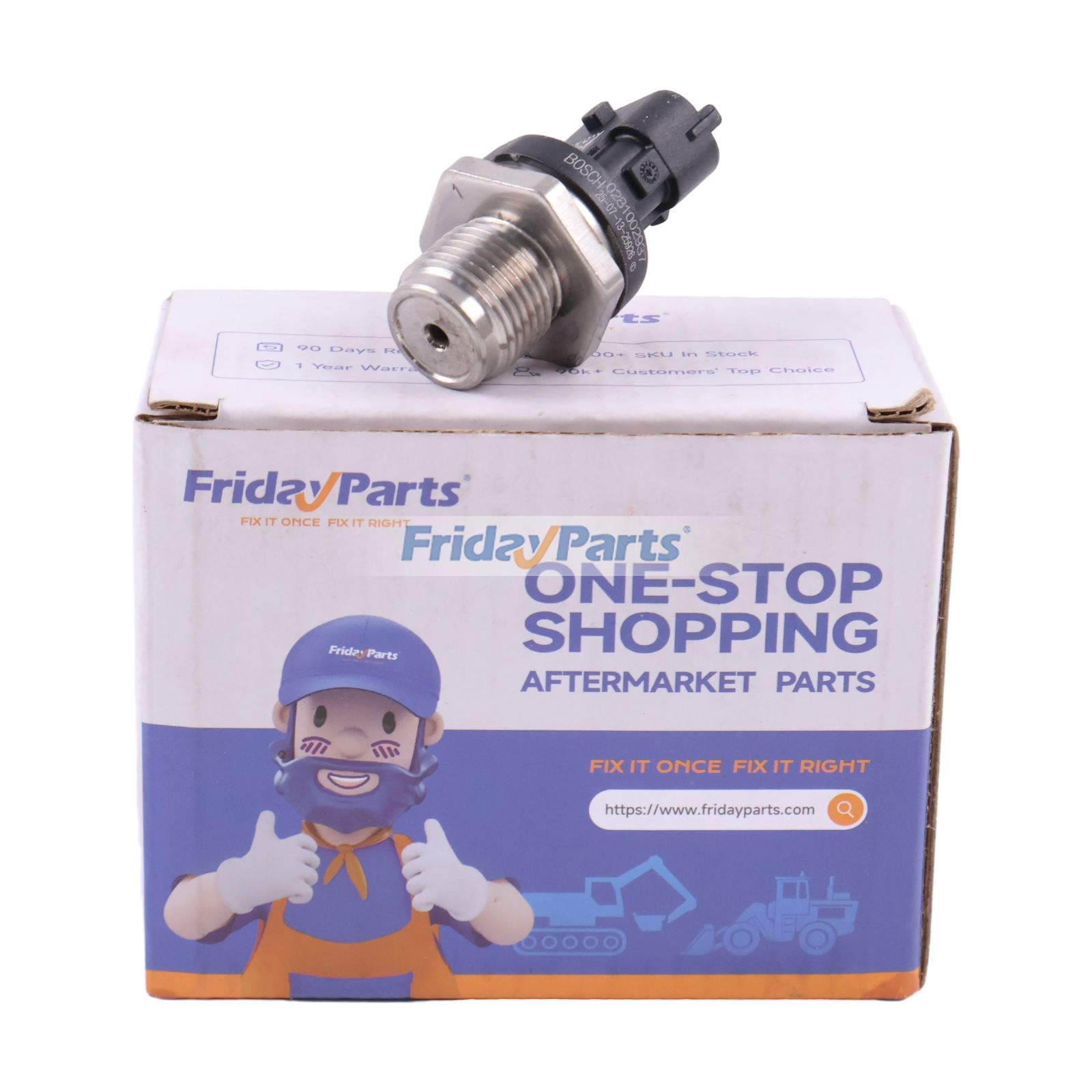 Kraftstoffverteilerrohr-Drucksensor 4897501 für Cummins-Motor 4B3.9 ISB5.9 ISBE ISB