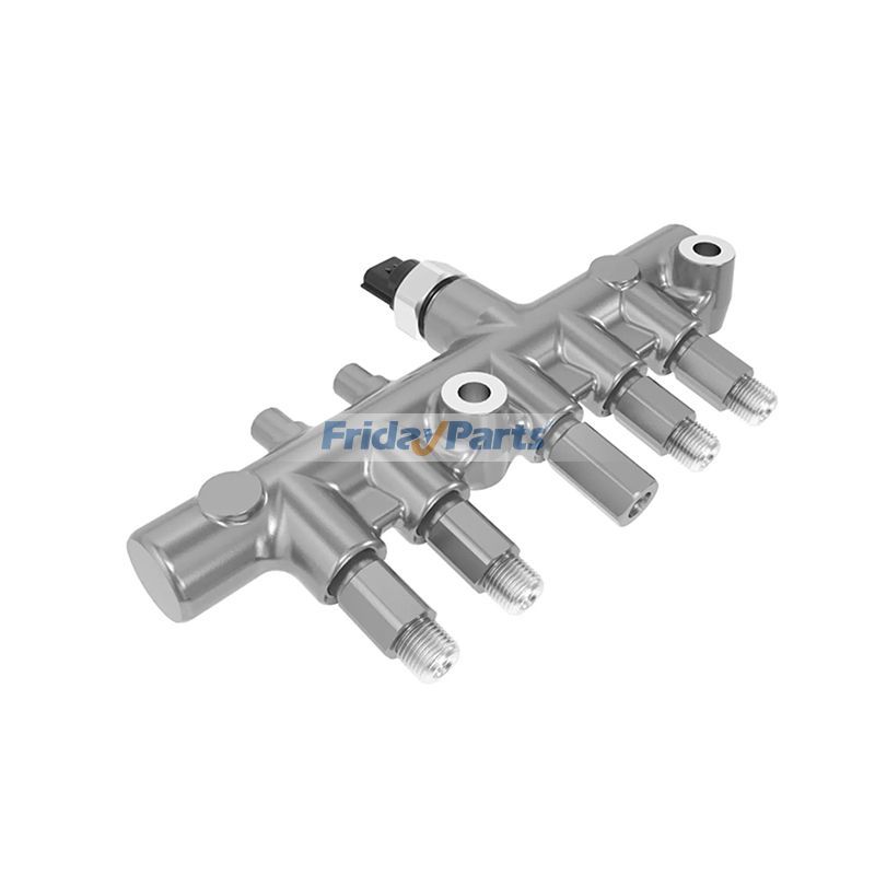 Fuel Rail RE520929 for John Deere Engine 4045 Loader 210K 310J 410K Excaavator 120D 130G 160DLC