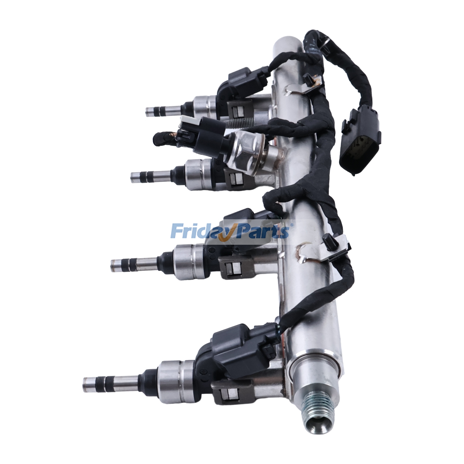 Fuel Rail With Injector for Vehicle