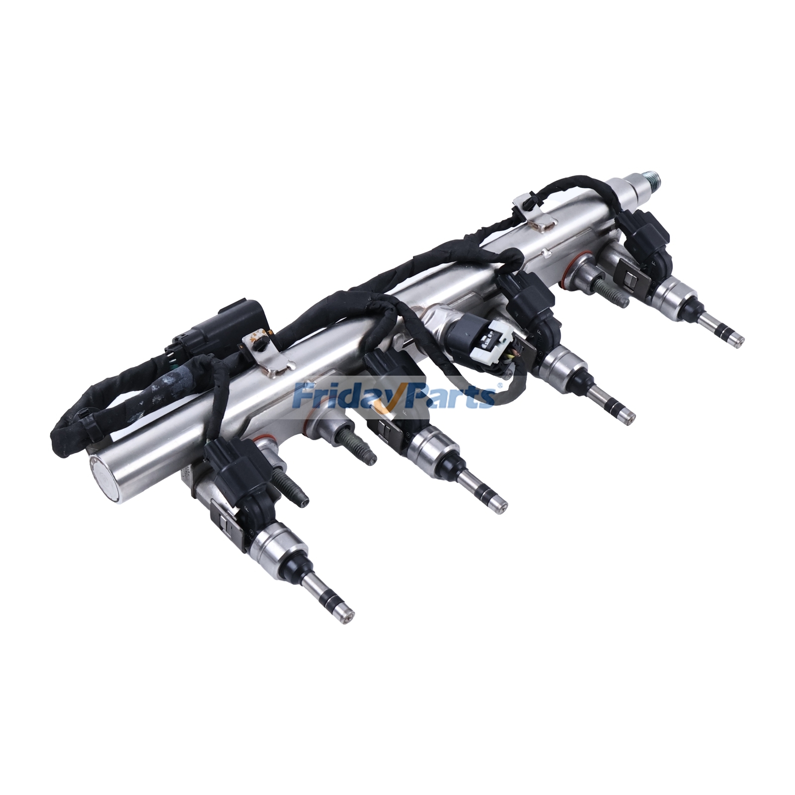 Vehicle Fuel Rail With Injector