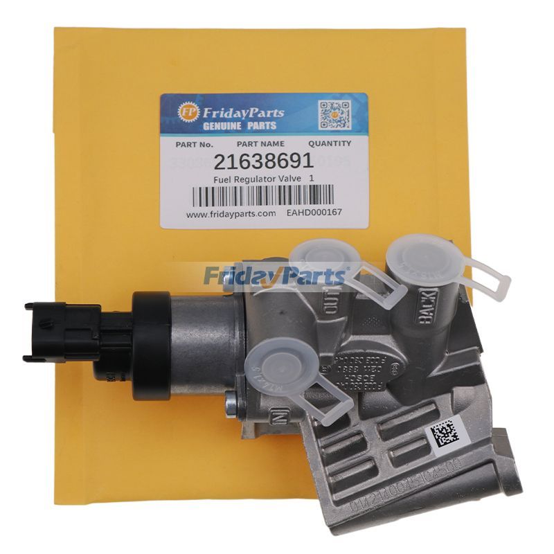 Fuel Regulator Valve VOE21638691 for Volvo Excavator EC140C EC160C EC180C EC210BLC EC235C EC240B EC290B EC300D EW180D EW210D