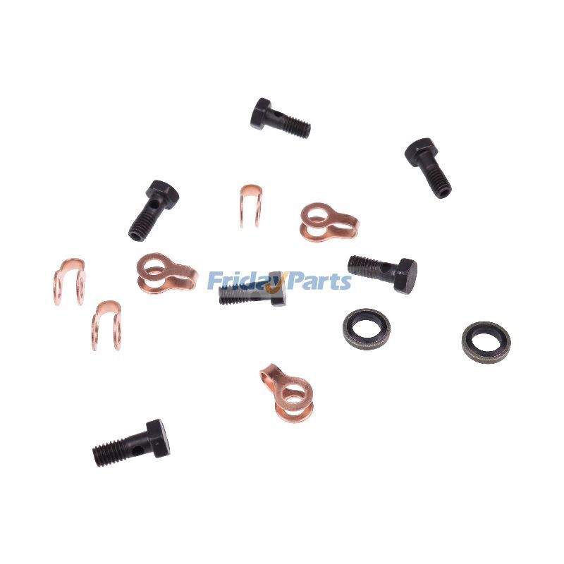 Fuel Return Line Bolt Kit for Engine,Excavator,Forklift,Loader,Vehicle