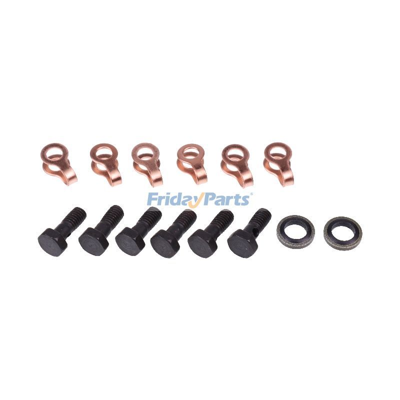 Bolzensatz für Kraftstoffrücklaufleitung 3918188 3905307 3903380 für Cummins-Motor 4B3.9 6B5.9 6C8.3 QSL9 Hyundai-Bagger R140LC-7 R160LC-3 R210LC-7