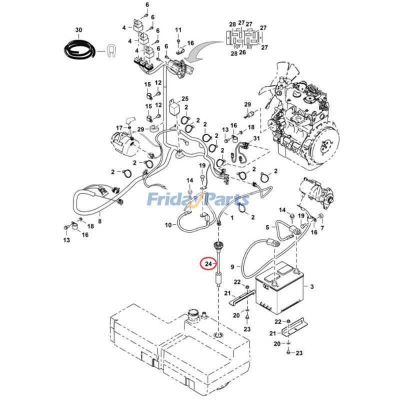 Kraftstoffsensorbei FridayParts kaufen