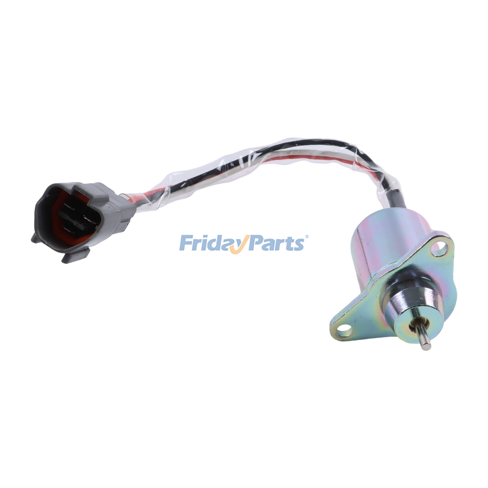 Électrovanne d'arrêt de carburant 129612-77930 pour moteurs Yanmar 2TNV70, 3TNV88, 4TNE88, 4TNE88-GR, 4TNE88-3E, 4TNV94, 4TNV94L, 4TNV98, 4TNV98-VTBZ et 4TNV98T-SHYB24