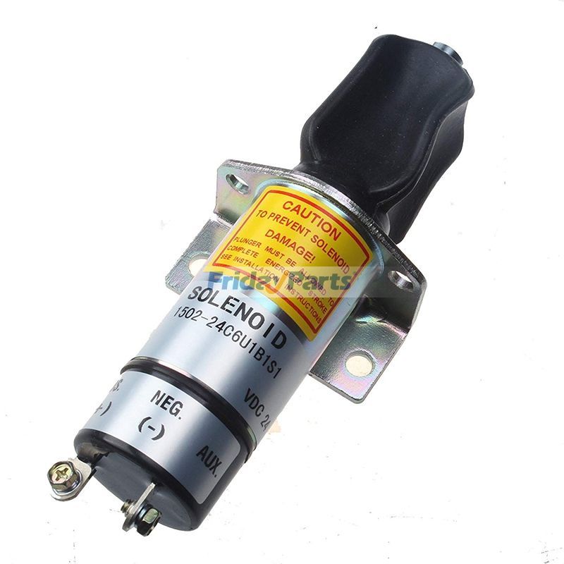 Engine Fuel Shut Off Solenoid 24V 1502ES