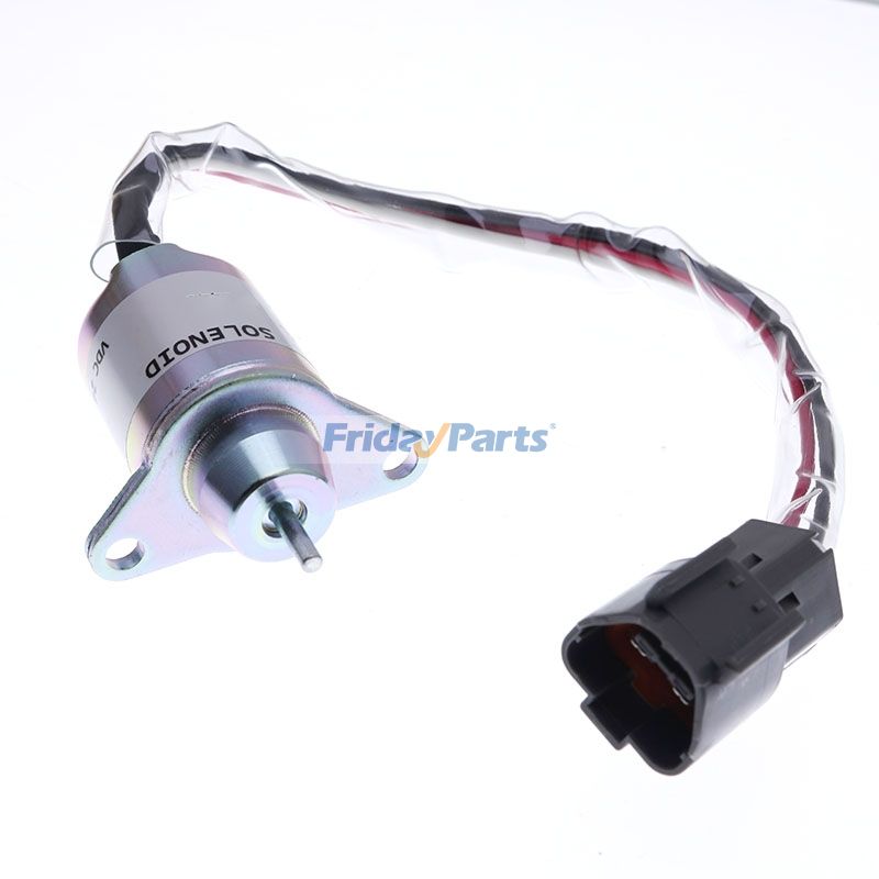 Engine,Excavator Fuel Shut Off Solenoid 24V Hyundai
