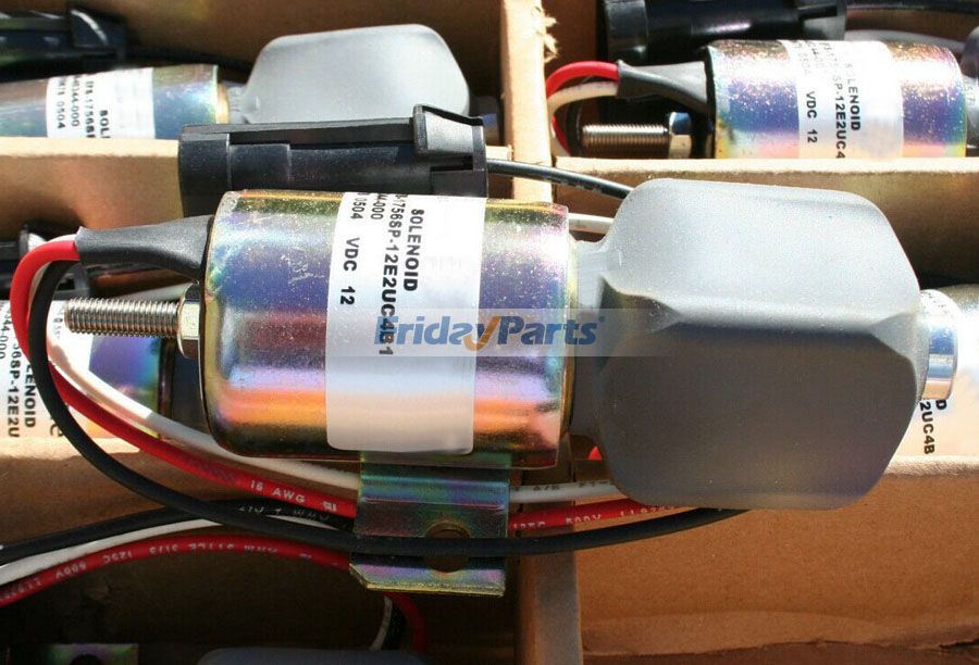 For Freightliner Synchro Stop Solenoid 1756SP-12E2UC4B1 06-45344-000 12V