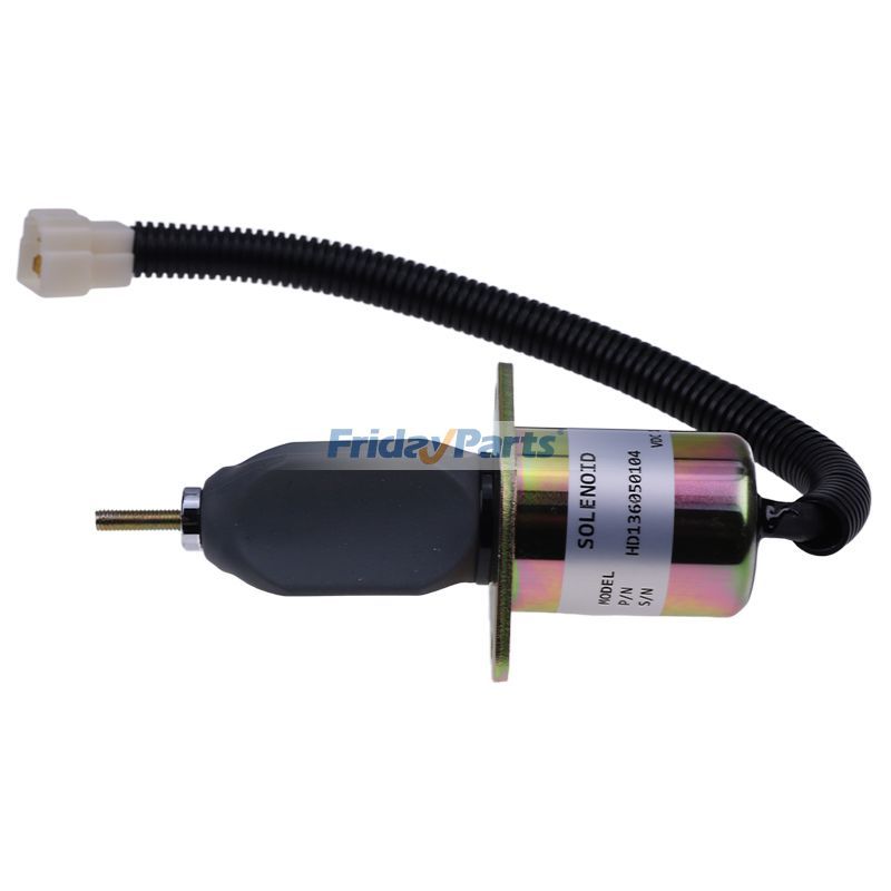 Solenoide de corte de combustible 425-36117 para motor Yanmar 4TNE106 4TNE106T Cargadora compacta Gehl SL7600 SL7800 Para Gehl