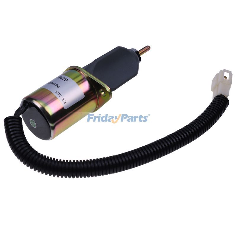 Solenoide de corte de combustible 425-36117 para motor Yanmar 4TNE106 4TNE106T Cargadora compacta Gehl SL7600 SL7800