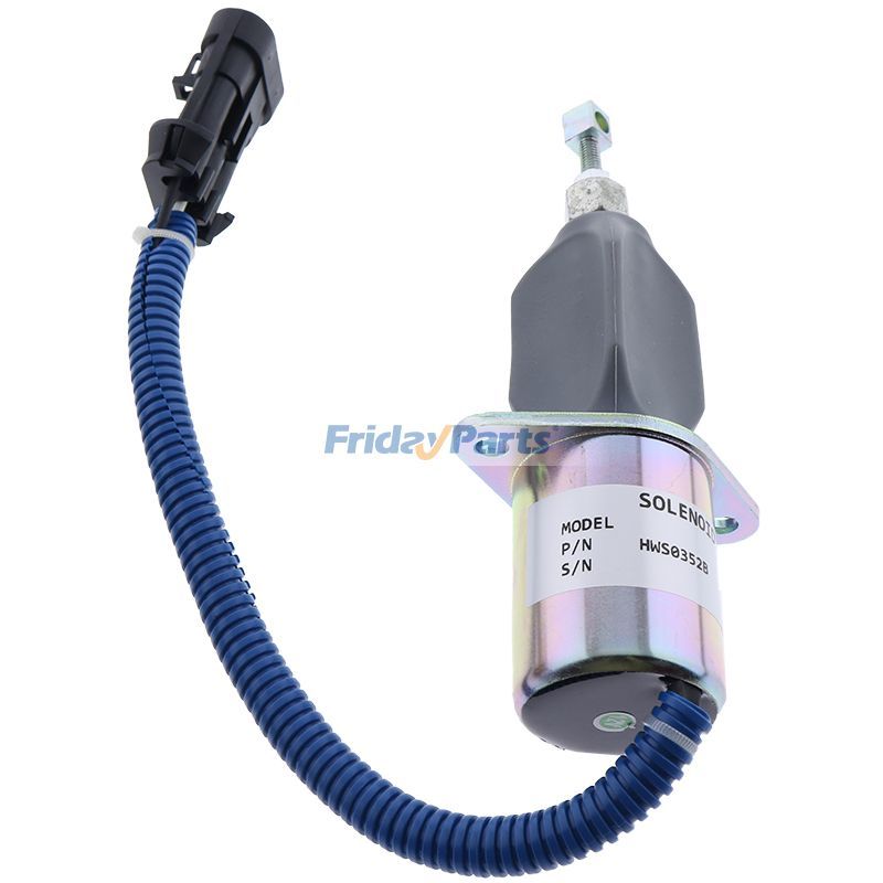 Fuel Shut Off Solenoid for 94-98 Dodge Diesel Cummins With Bracket Kits for Vehicle