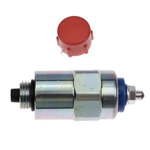 Solenoide de corte de combustible de 12 V J904630 para CASE 4390 1640 1800 2022 2044 6000 6500 8820 8830 1840 480E 580E 584E 660 760