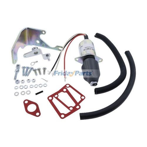 Shut Off Solenoid SA-4260-12 With 1751ES – 12V For Kubota 3A Series Engines (70mm & 82mm)