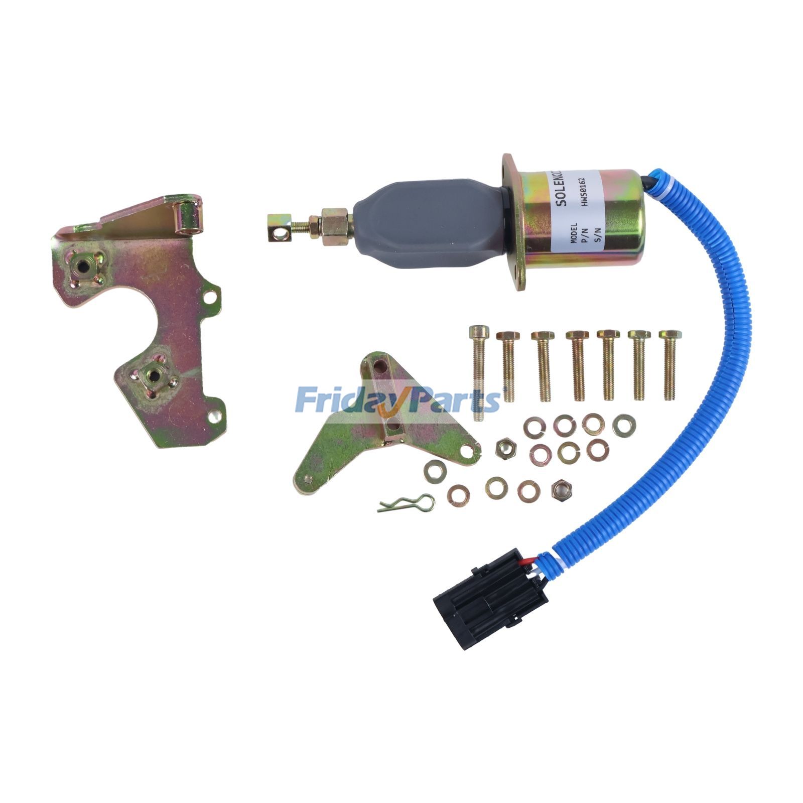 Solenoide de corte de combustible SA-4026-12 3931195 para motores Cummins 5.9L 8.3L Ford Truck F700 F800