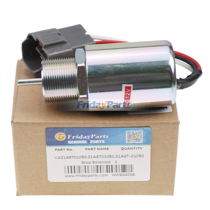 Fuel Shut Off Solenoid VA31A8701050 for New Holland