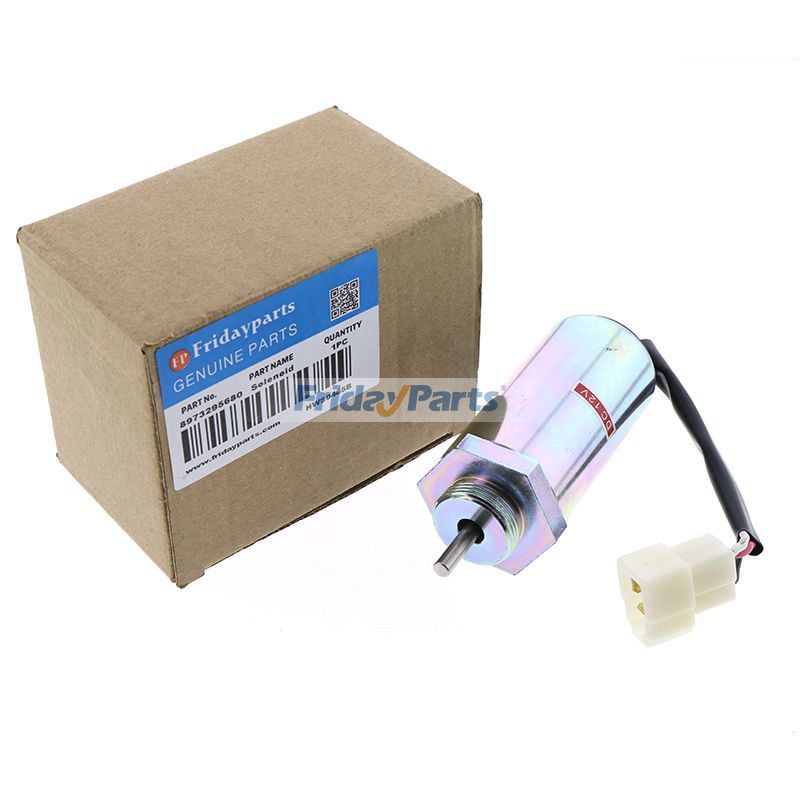 Solenoide Di Spegnimento Carburante 12V Per Escavatori Doosan Daewoo Solar 030035 E 030Plus - Codice 897070-1303