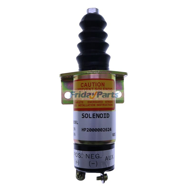Électrovanne d'arrêt d'arrêt de carburant 1502-24C7U1B2S1 SA-4849-24 pour moteur Cummins 6CT Woodward 24 V