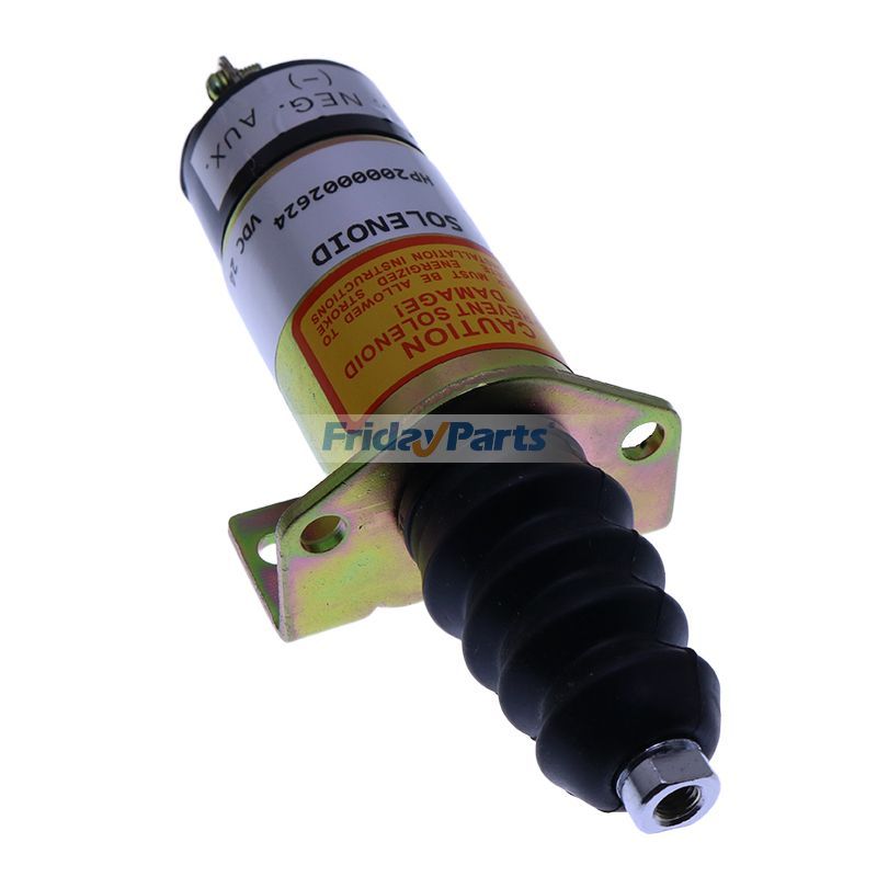 Électrovanne d'arrêt d'arrêt de carburant 1502-24C7U1B2S1 SA-4849-24 pour moteur Cummins 6CT Woodward 24 VpourPour Woodward