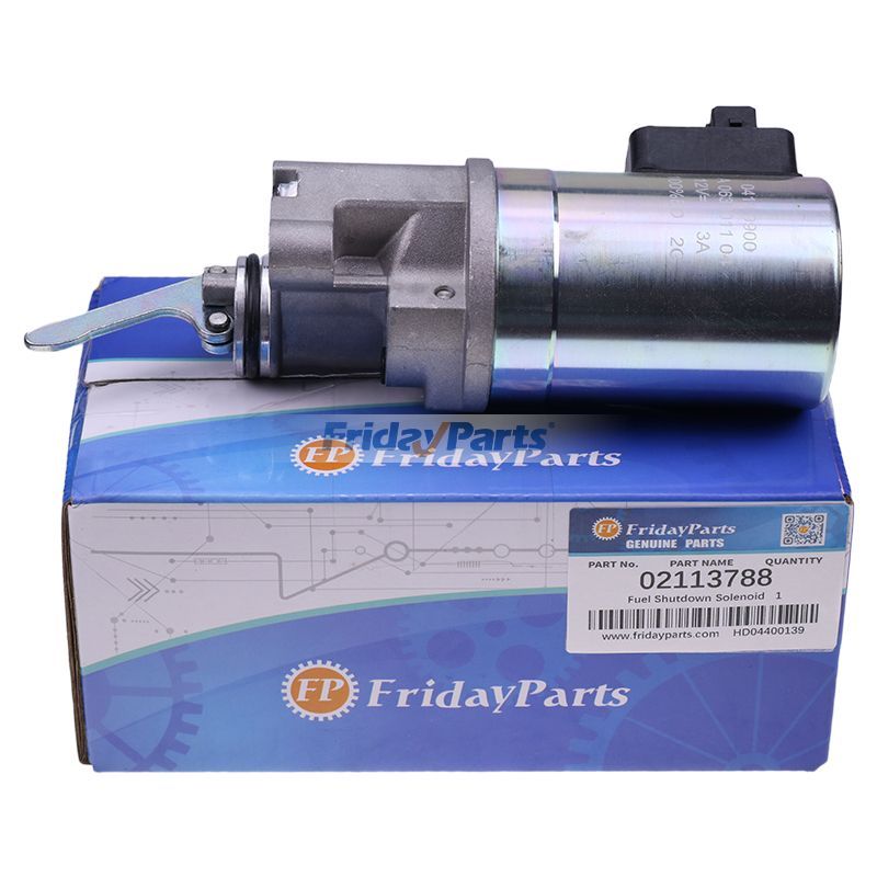 Fuel Shutdown Solenoid 02113788 for Deutz Engine BF4M2012 BF6M2012 1013