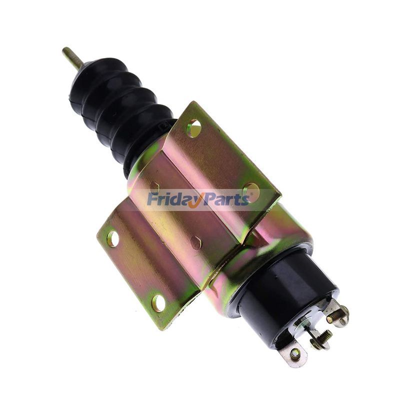 Solénoïde d'arrêt de carburant 12 V à 3 bornespour Moteur
