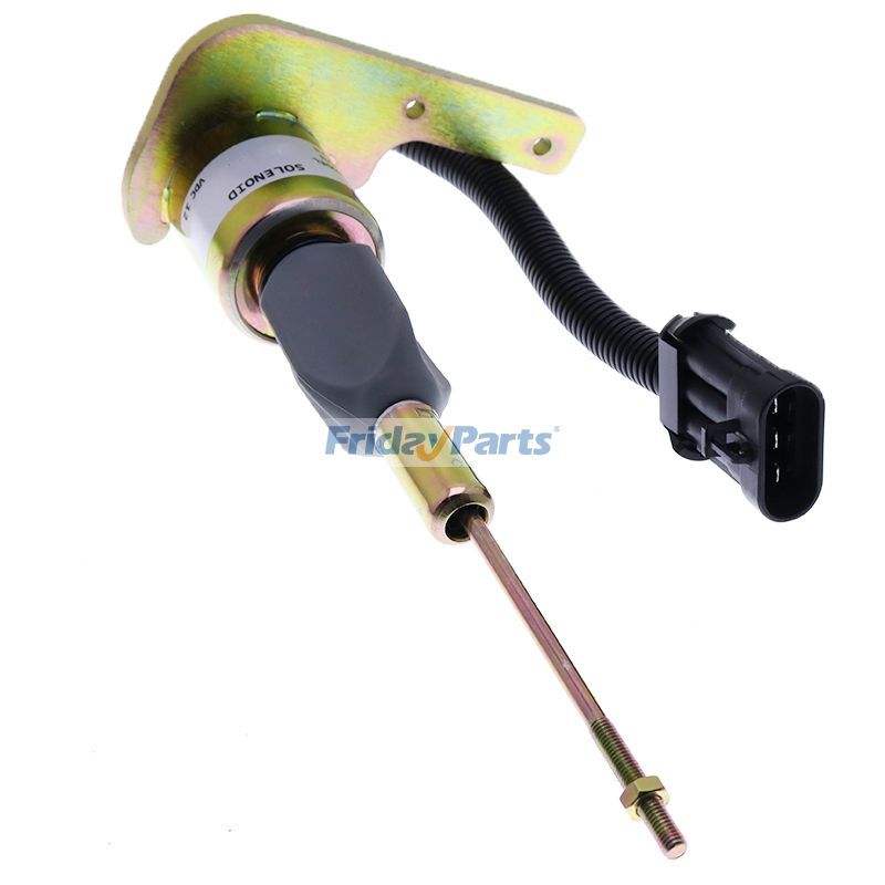 Électrovanne d'arrêt de carburant 12 V 1820453C91 pour moteur Navistar DT466 DT466E