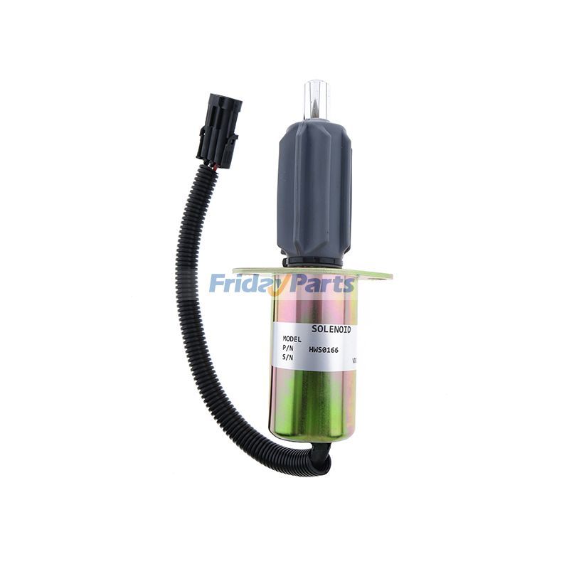 Solénoïde d'arrêt de carburant 12 V 3921978 pour moteur Cummins 6C8.3 6CT 6CTA 4B3.9 6B5.9pour