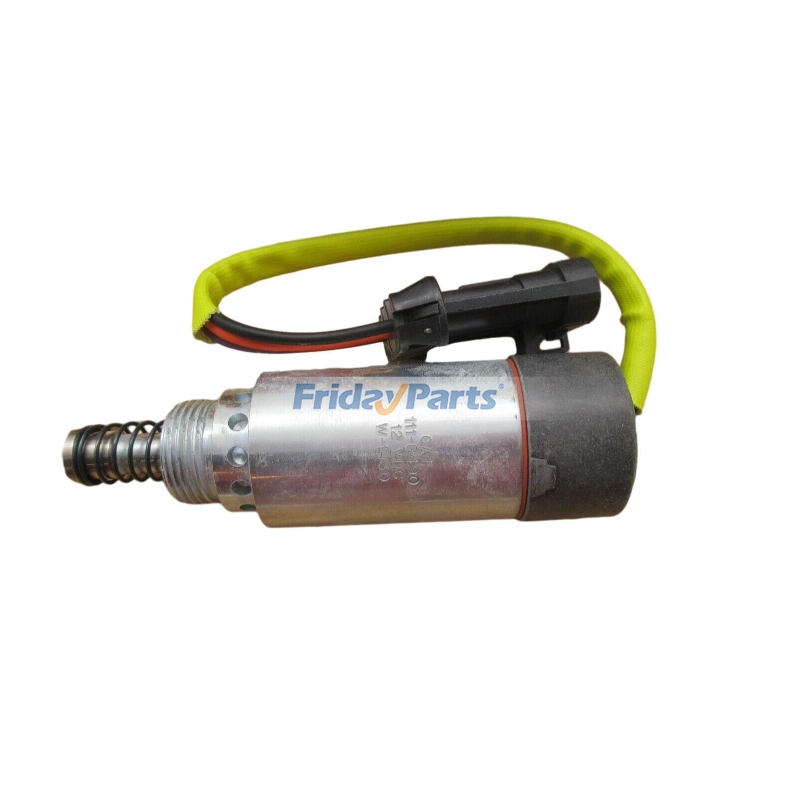 Fuel Shutoff Solenoid 111-8490 for Caterpillar CAT Engine 3126 3116 Tractor Challenger 35 45 55