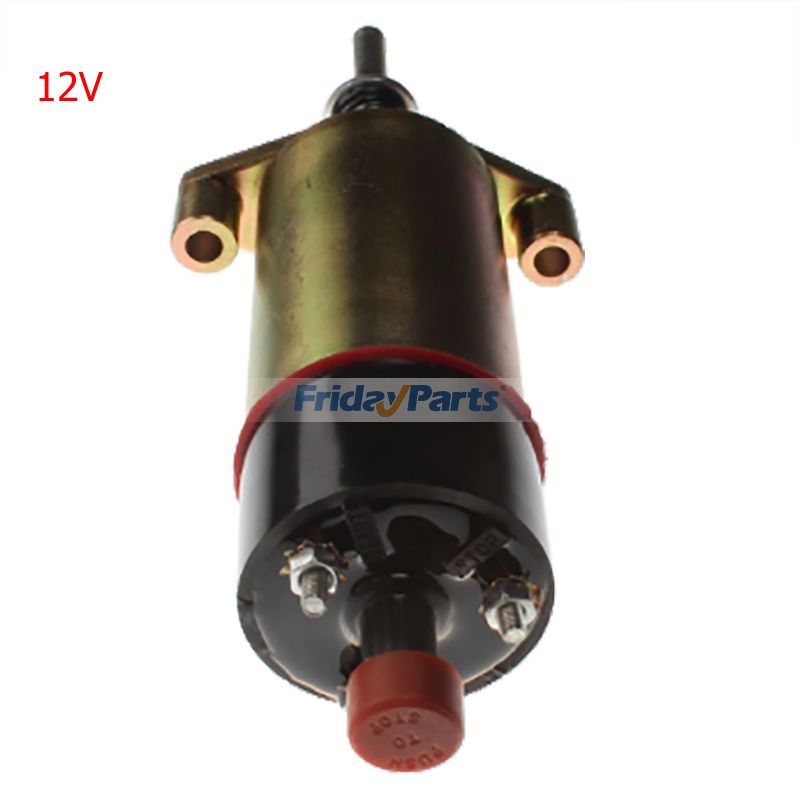 Solenoide de corte de combustible 155-4653 para excavadora Caterpillar CAT 330 330L 330B 350, motor 3306 3304