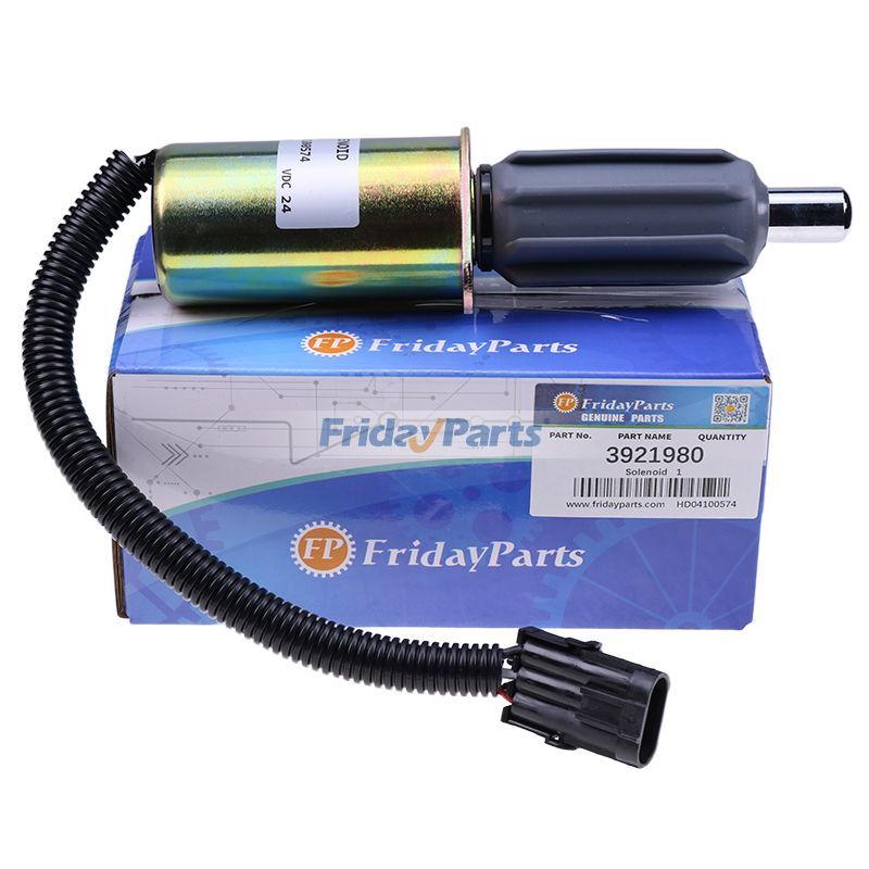 Fuel Shutoff Solenoid 3921980 for Cummins Engine 6CT 6CTA 6C