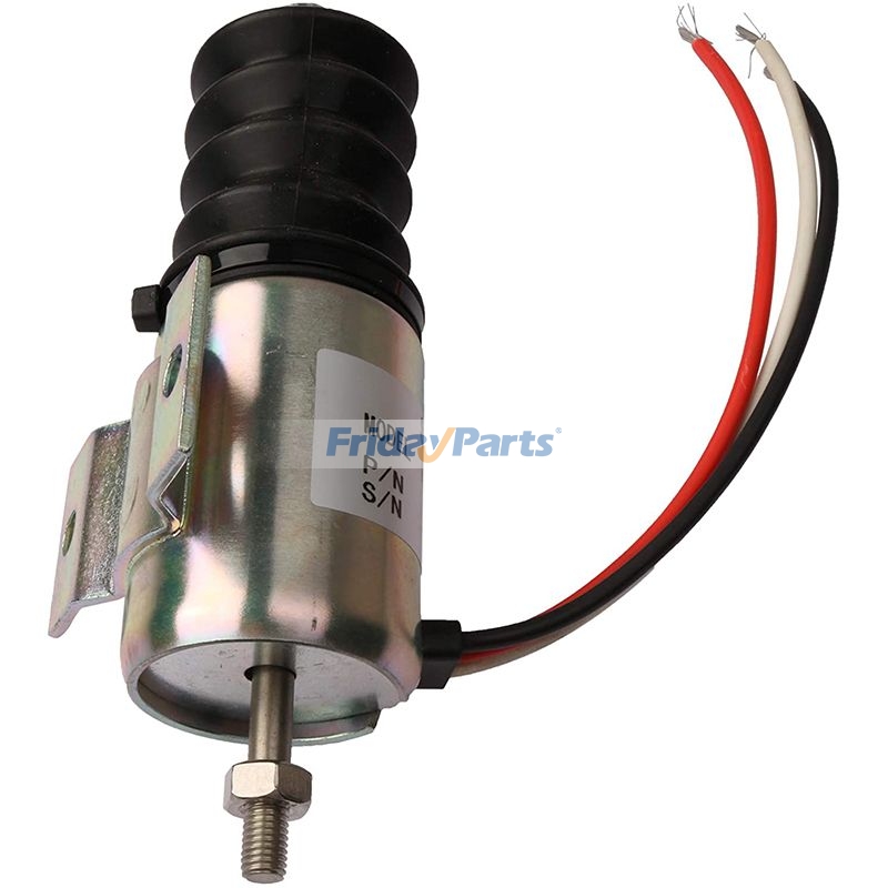 Excavator Fuel Shutoff Solenoid