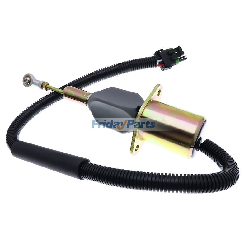 Solénoïde d'arrêt de carburant 24 V RE54747 pour moteur John Deere 6081 3029 excavatrice 330LC 370 330LCR niveleuse 770C 770CH 772CH