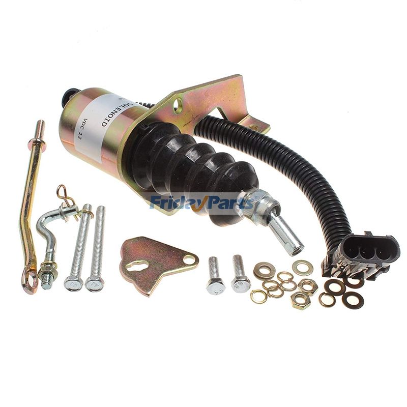 12-V-Kraftstoffabsperrmagnetventil für Deutz Bosch RSV Cummins